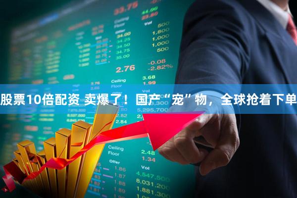 股票10倍配资 卖爆了！国产“宠”物，全球抢着下单